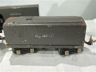 Lionel 1688 Gunmetal Locomotive w/ 2x 1689T Tenders – Prewar O Gauge – One Power